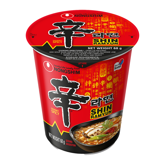 Nongshim Shin Ramyun Ramen Cup 68g