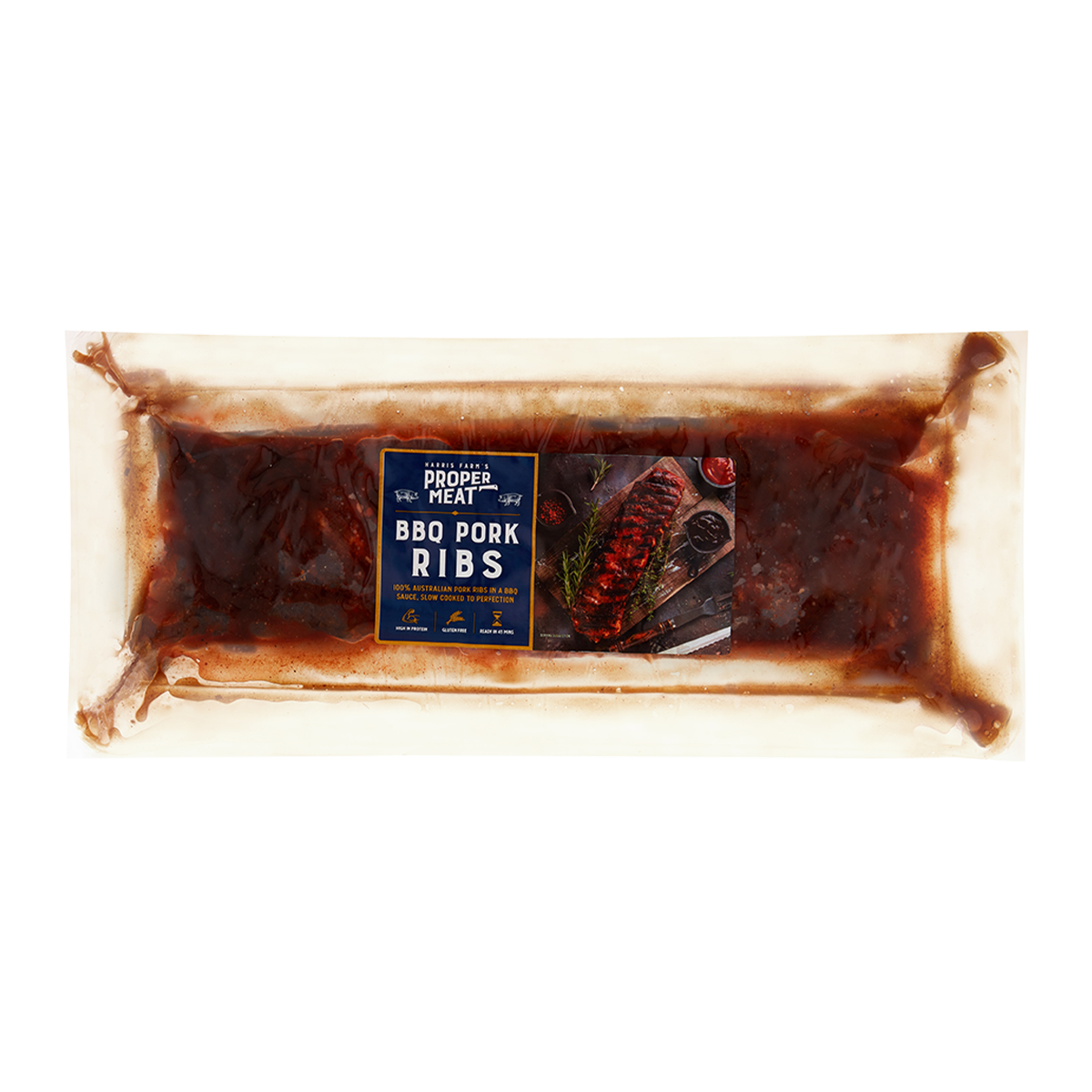 Proper Meat BBQ Pork Ribs 800-1.2kg