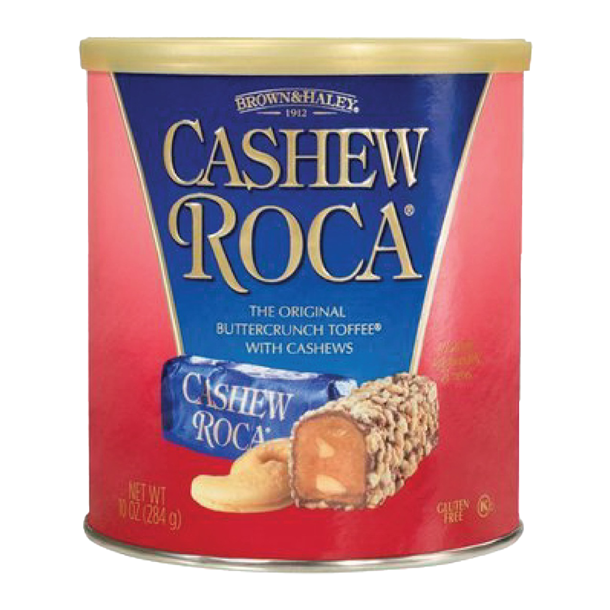 Brown and Haley Cashew Roca Can 284g