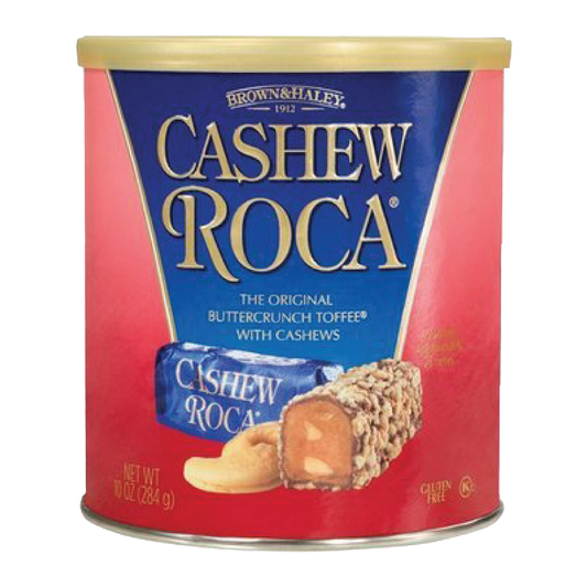 Brown and Haley Cashew Roca Can 284g