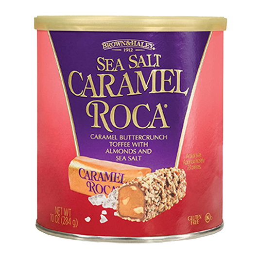 Brown and Haley Sea Salt Caramel Roca Can 284g