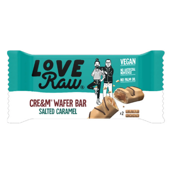 Love Raw Cream and Wafer Salted Caramel 45g