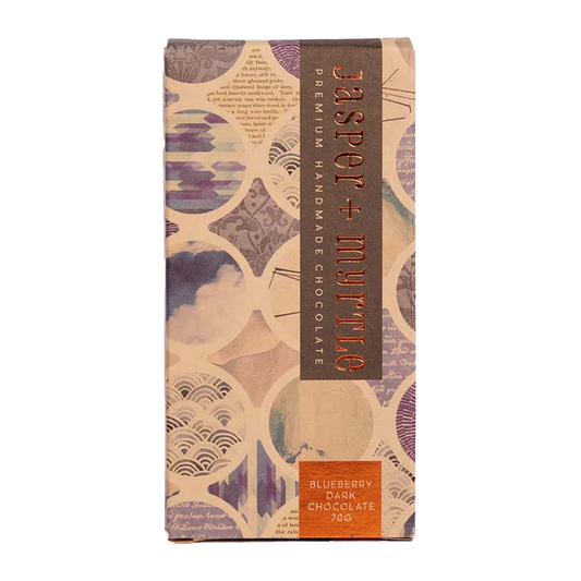 Jasper and Myrtle Blueberry Dark Chocolate 70g
