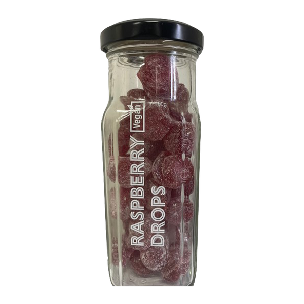 Jenbray Foods Boiled Sweets Raspberry Drops 160g