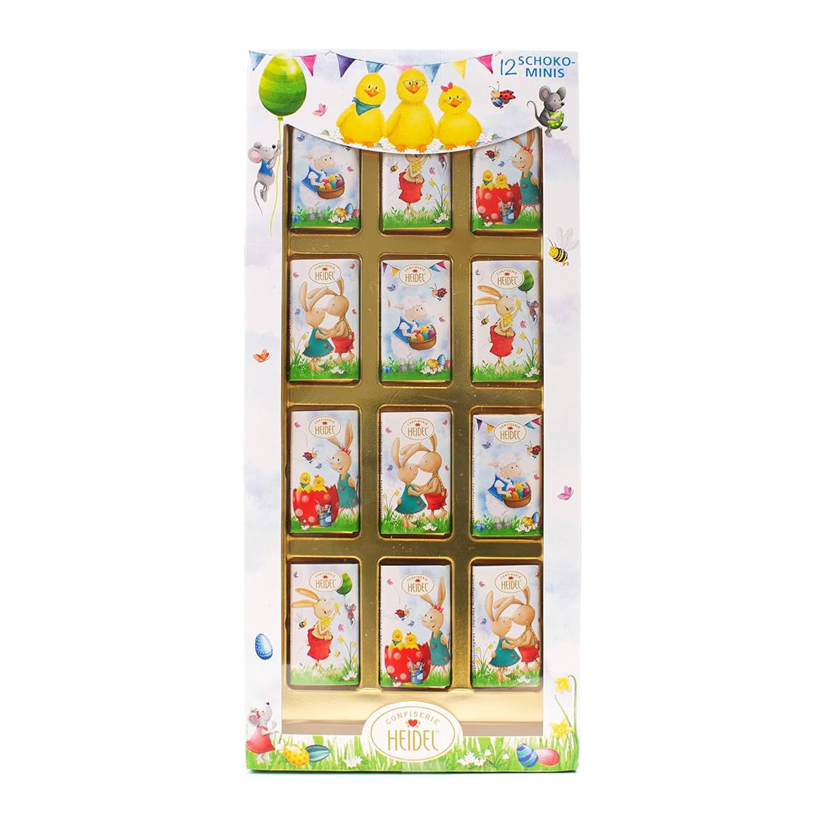 Heidel Easter Mini Bars Box 36g