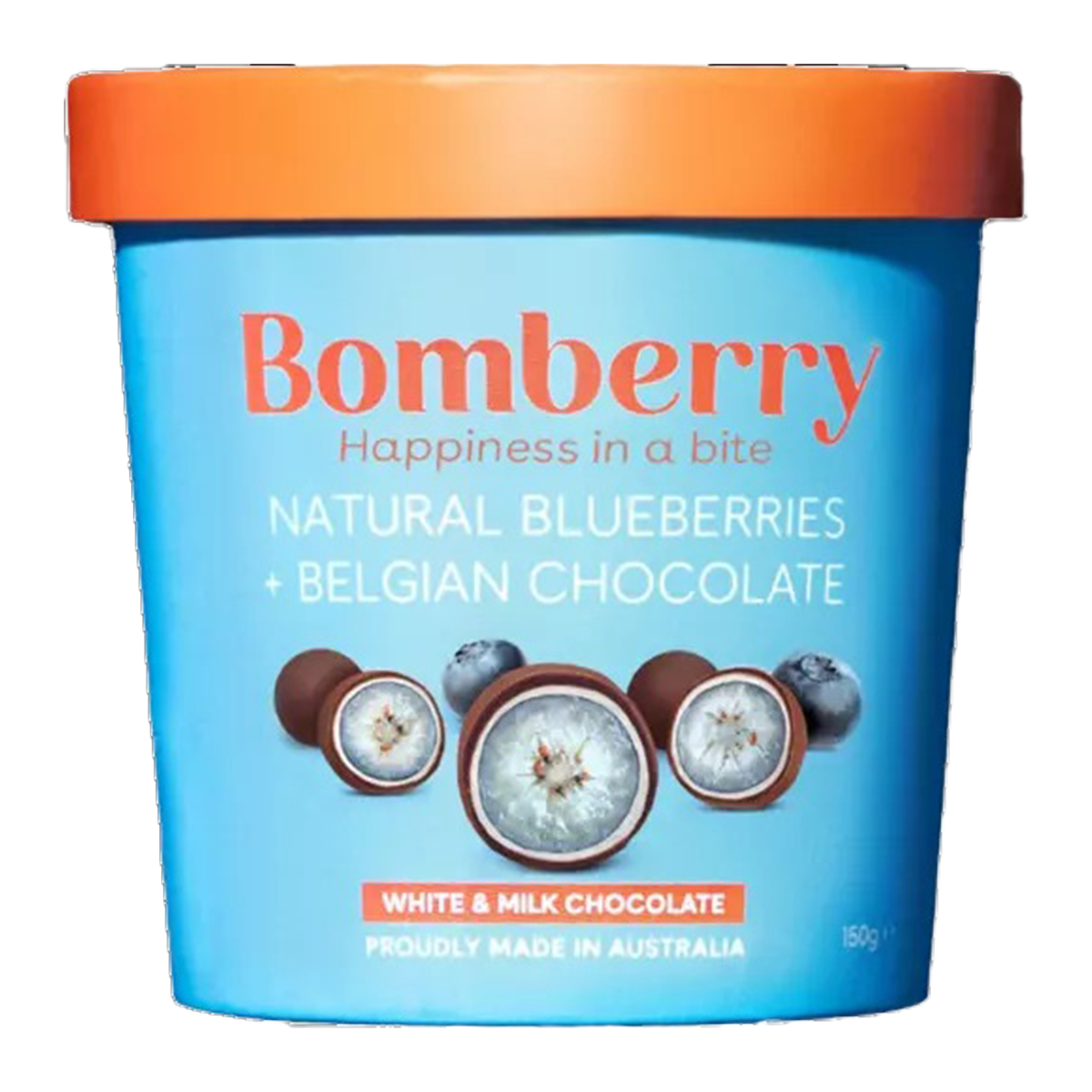 Bomberry Blueberries in White & Milk Chocolate 150g