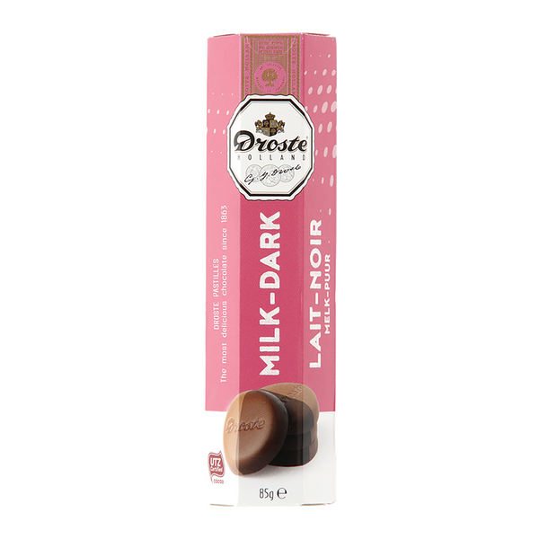Droste Rolls Milk Dark Chocolate 85g | Harris Farm Markets