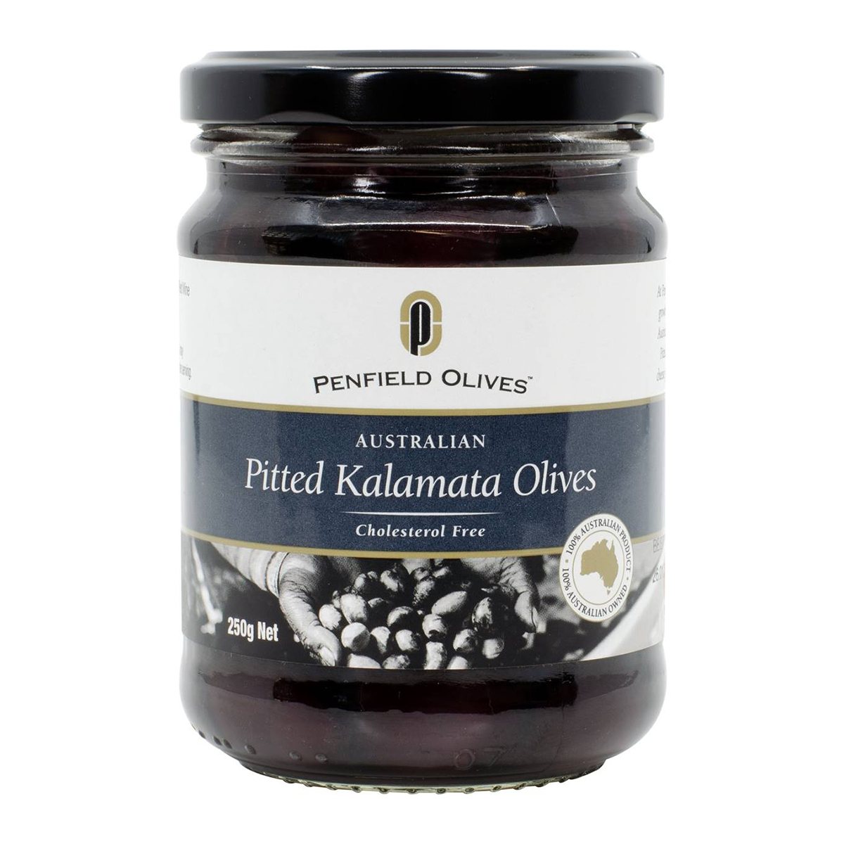 Penfield Olives Australian Pitted Kalamata Olives 250g