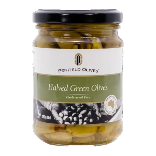 Penfield Olives Halved Green Olives 250g