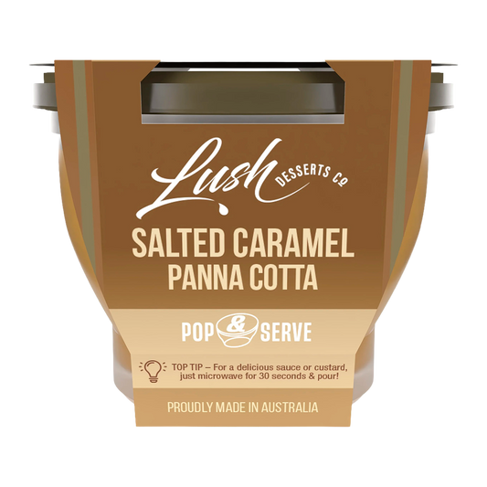 Lush Desserts Salted Caramel Panna Cotta 220g
