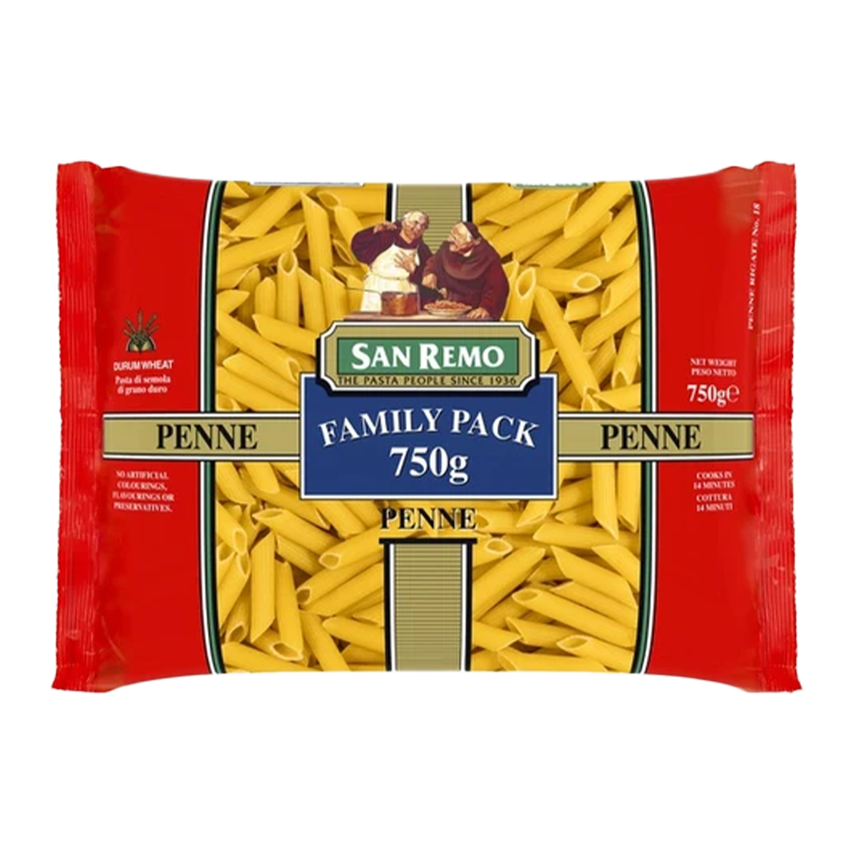 San Remo Penne Pasta No. 18 750g