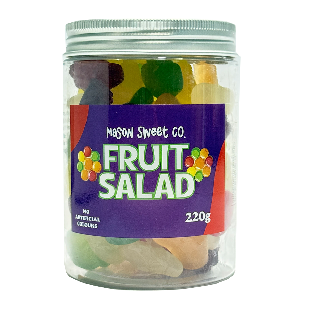 Mason Sweets Co. Fruit Salad Gummies 220g