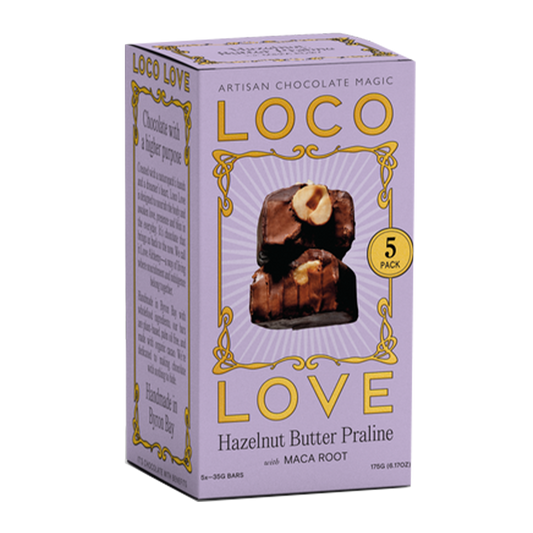 Loco Love Hazelnut Butter Praline x5 175g