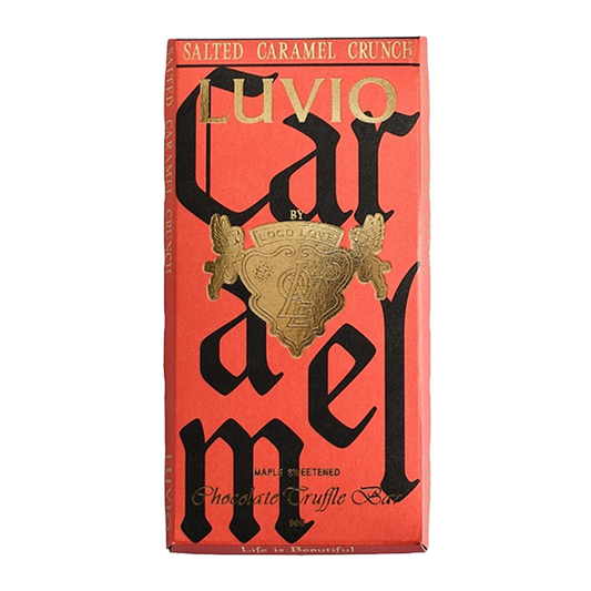 Loco Love Luvio Salted Caramel Pieces Chocolate Bar 90g
