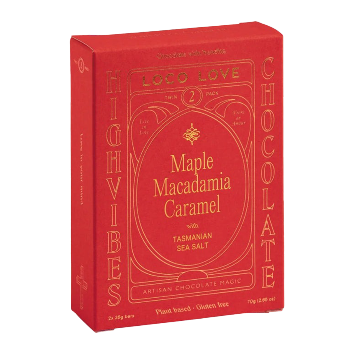 Loco Love Maple Macadamia Caramel 70g