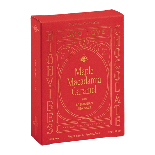Loco Love Maple Macadamia Caramel 70g