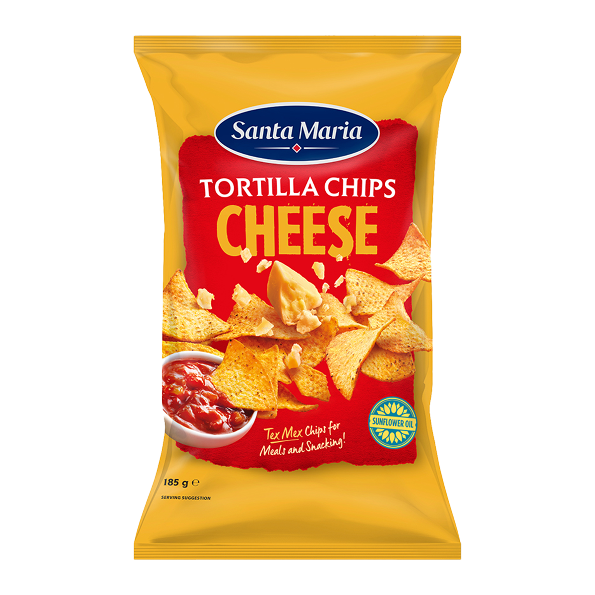 Santa Maria Tortilla Chips Cheese 185g