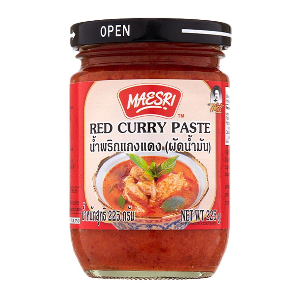 Maesri Red Curry Paste 225g