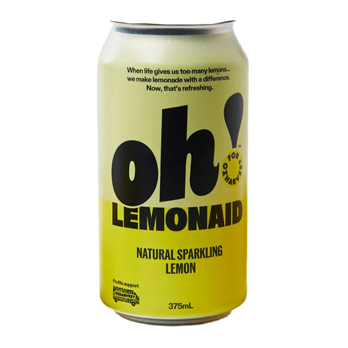 Oh! Lemonaid Natural Sparkling Lemon Original 375ml