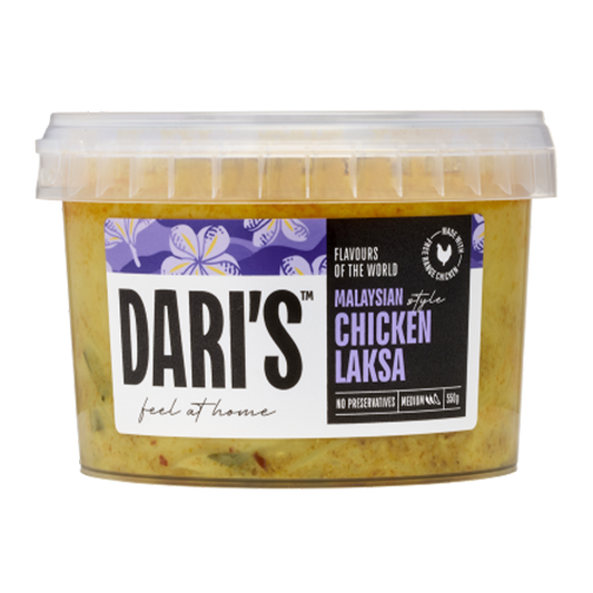 Dari's Malaysian Style Chicken Laksa Soup 550g
