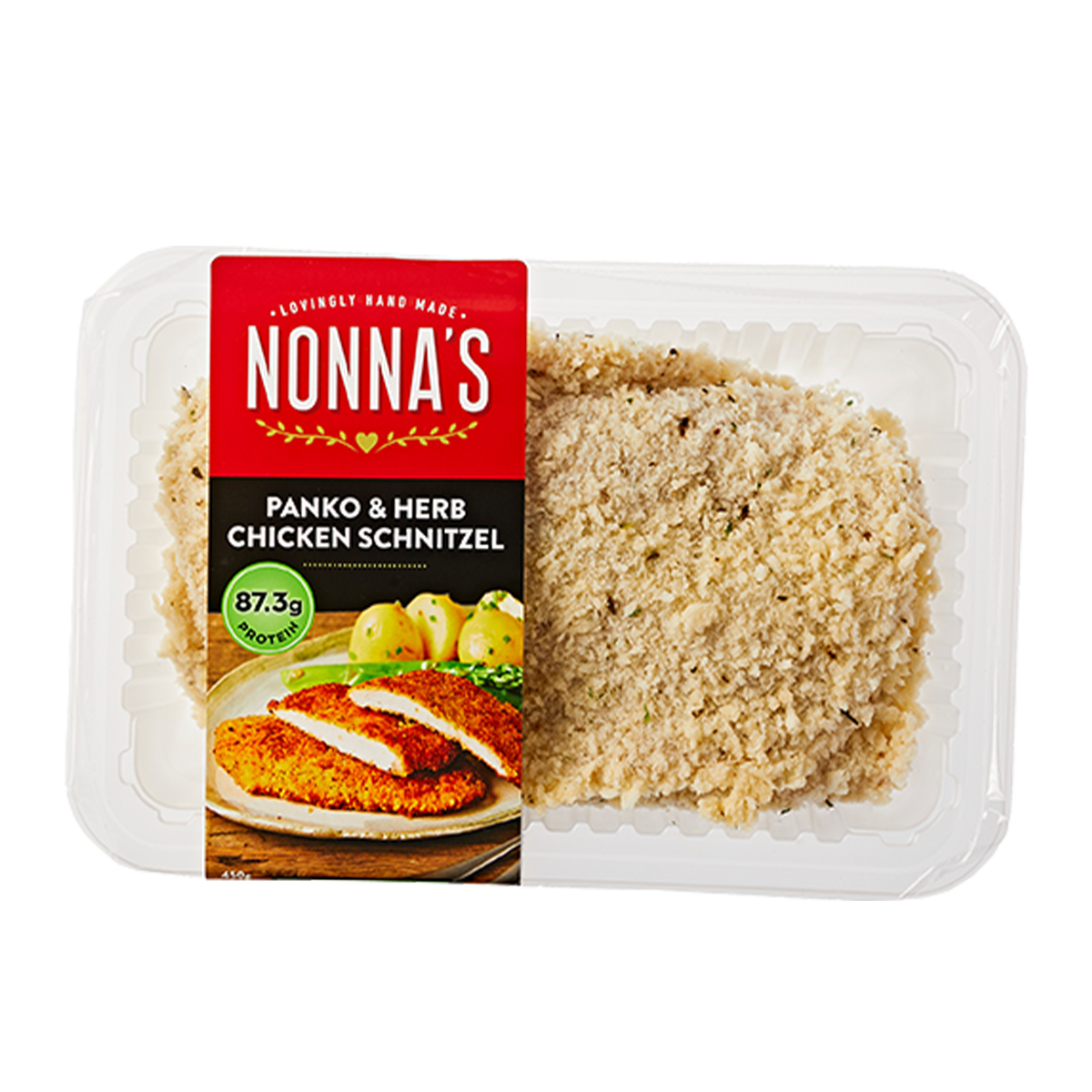 Nonna's Panko & Herb Chicken Schnitzel 450g