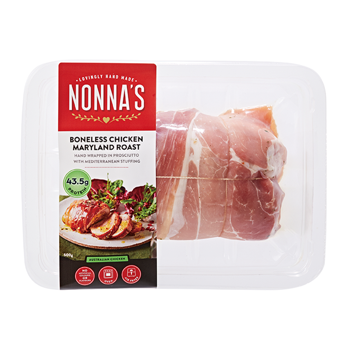 Nonna's Boneless Chicken Maryland Roast 500g