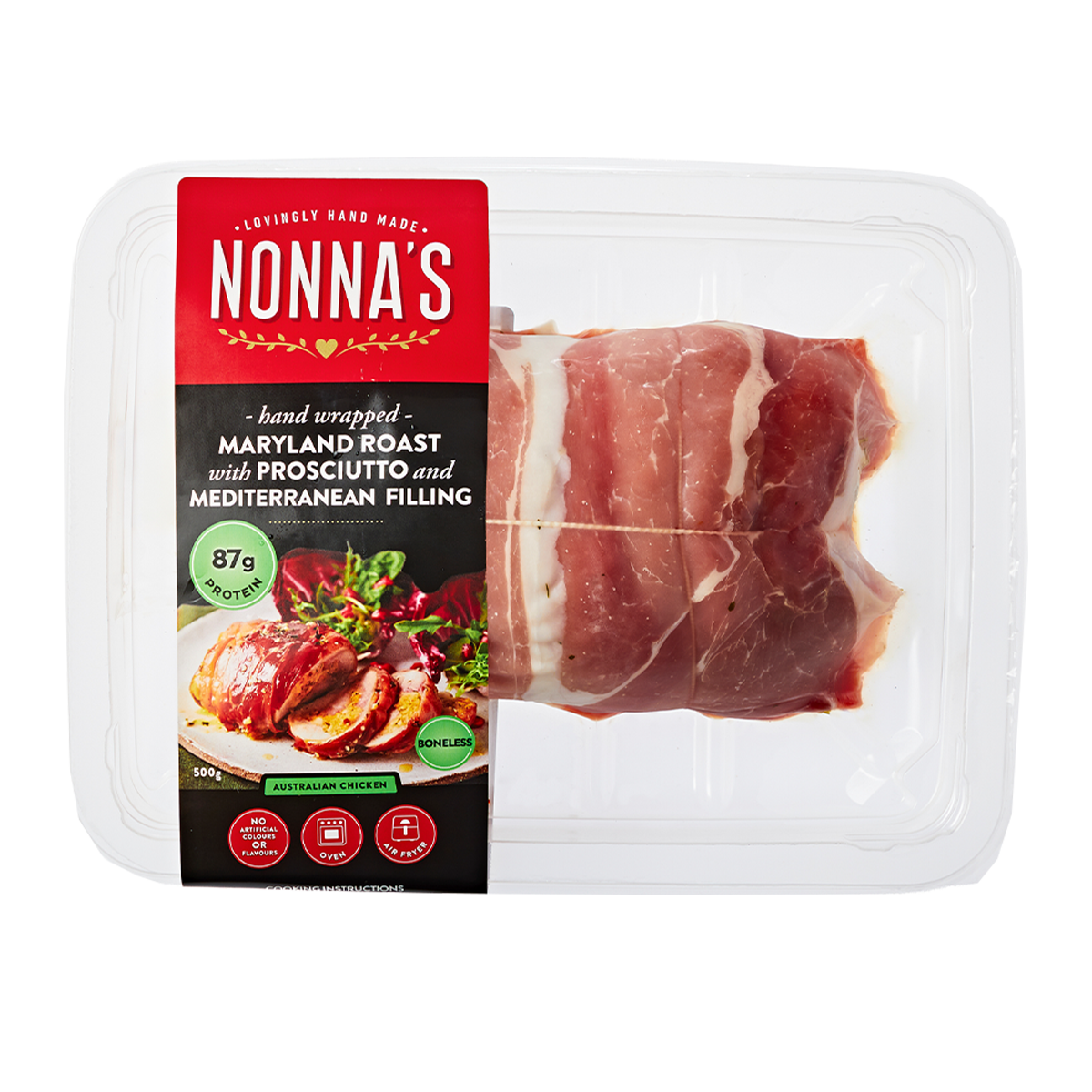 Nonna's Boneless Chicken Maryland Roast 500g