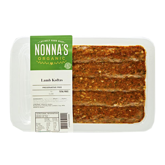 Nonna's Organic Lamb Koftas 300g