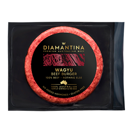 Diamantina Australian Beef Wagyu Burger Patties 150g