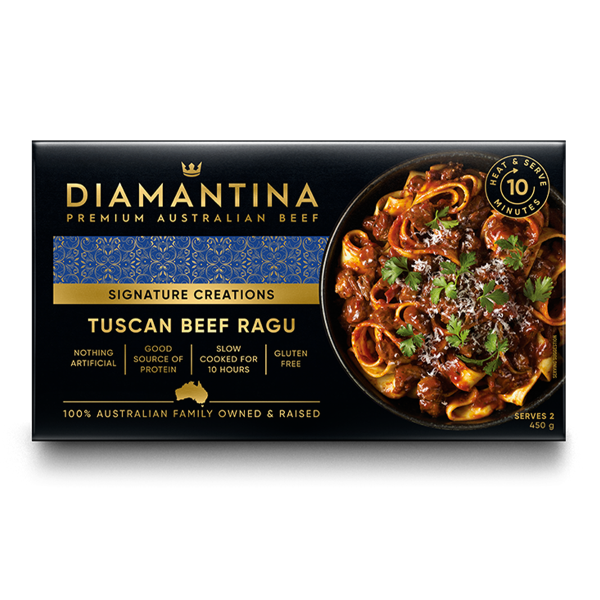 Diamantina Australian Beef Signature Creations Tuscan Beef Ragu 450g