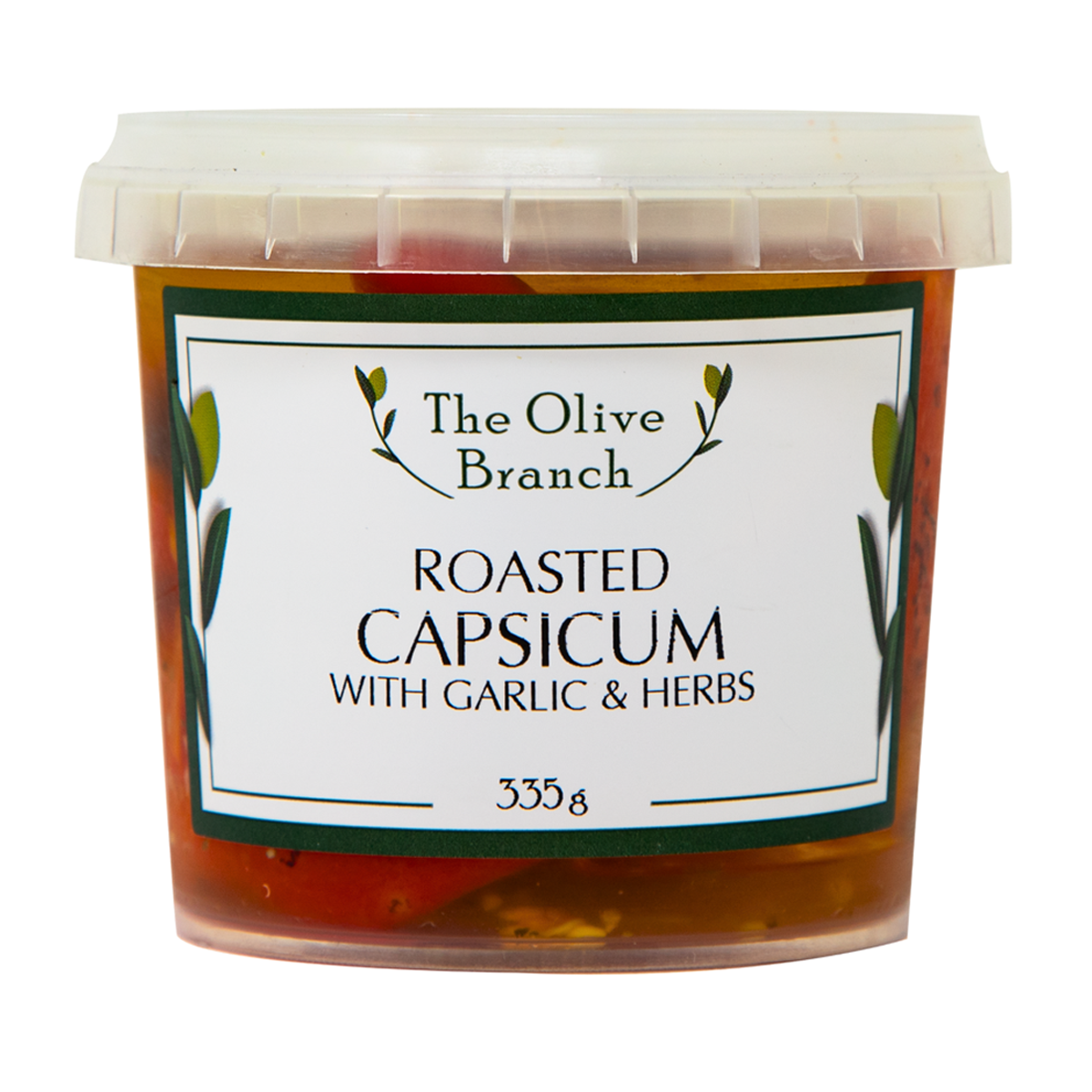 The Olive Branch Roasted Capsicum Garlic and Herbs 335g