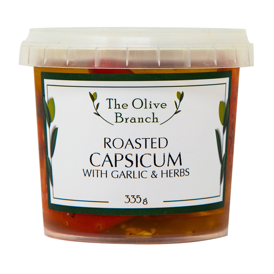 The Olive Branch Roasted Capsicum Garlic and Herbs 335g