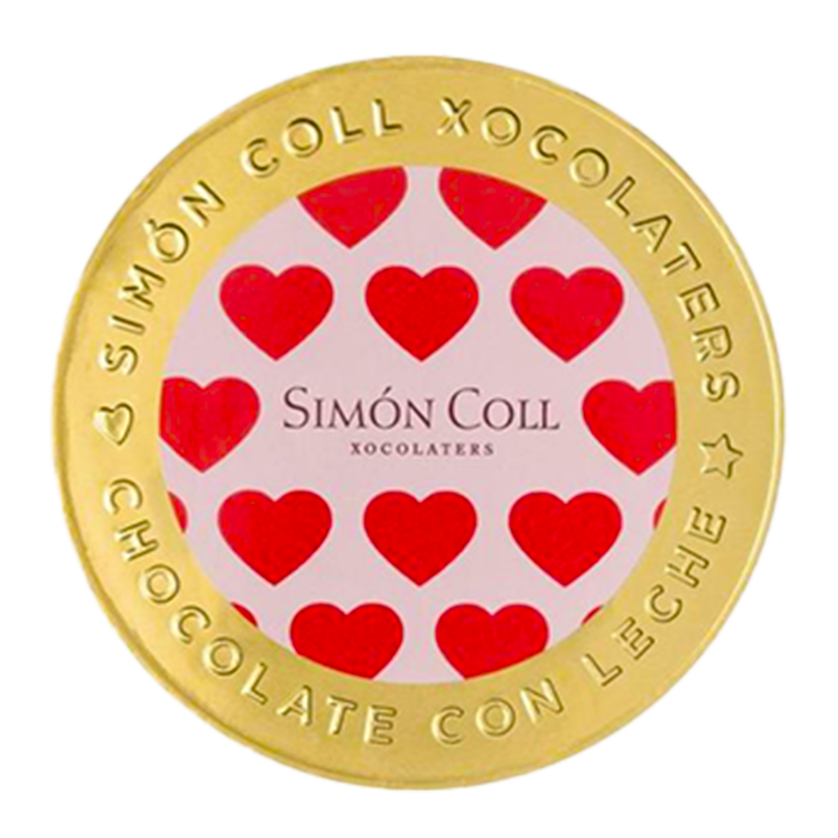 Simon Coll Chocolate Red Medals 60g