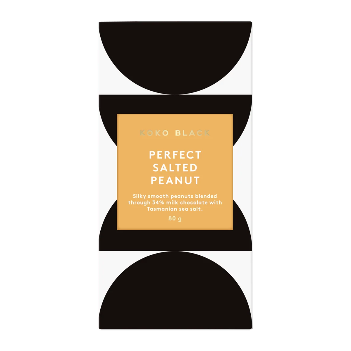 Koko Black Milk Chocolate Perfect Salted Peanut Block 80g