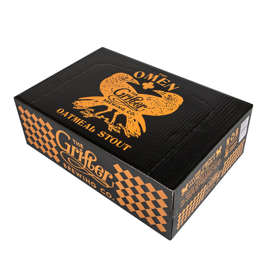 The Grifter Brewing Co Omen Stout 24 x 375ml