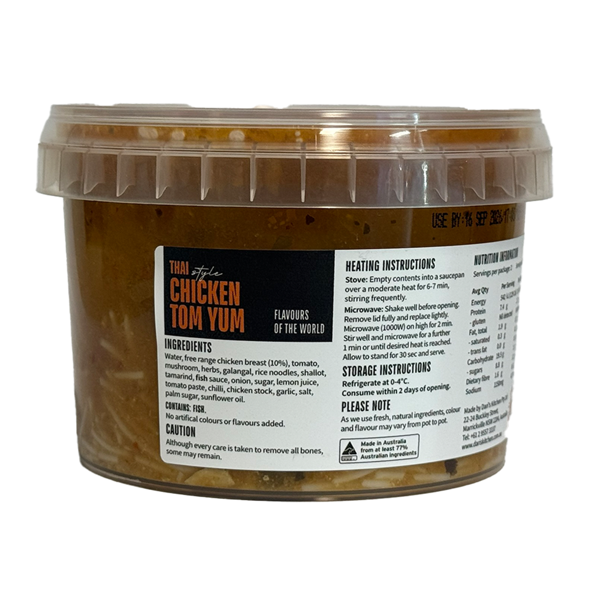 Dari's Chicken Tom Yum Soup 550g