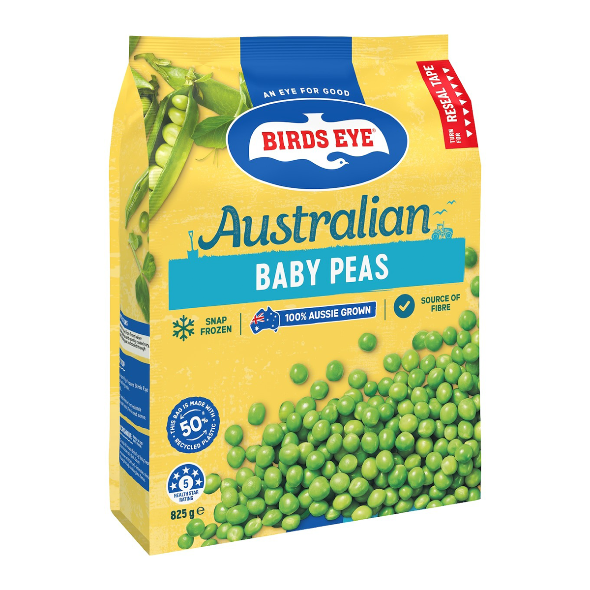 Birds Eye Frozen Baby Peas 825g