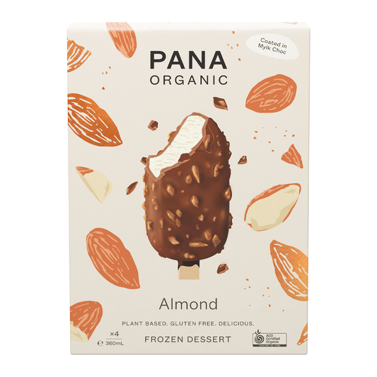Pana Organic Vanilla Mylk Chocolate Almond x4 360ml