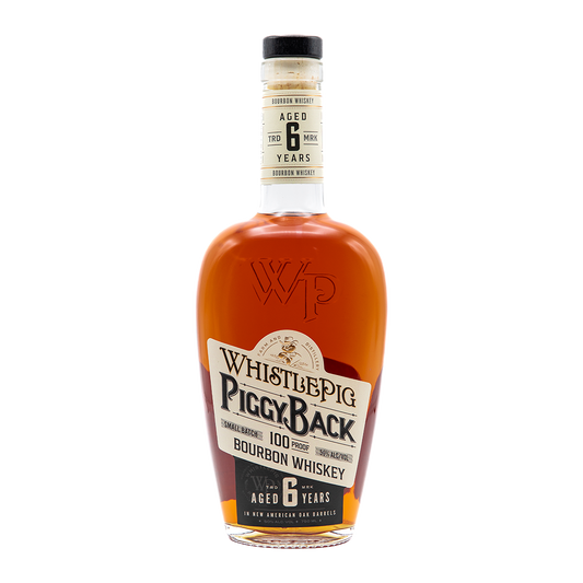 WhistlePig Piggy Back Bourbon Whiskey 50% Alc 750ml