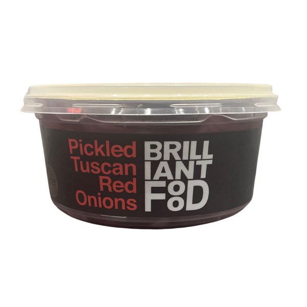 Fish in the Family Brilliant Food Pickled Tuscan Red Onions 190g