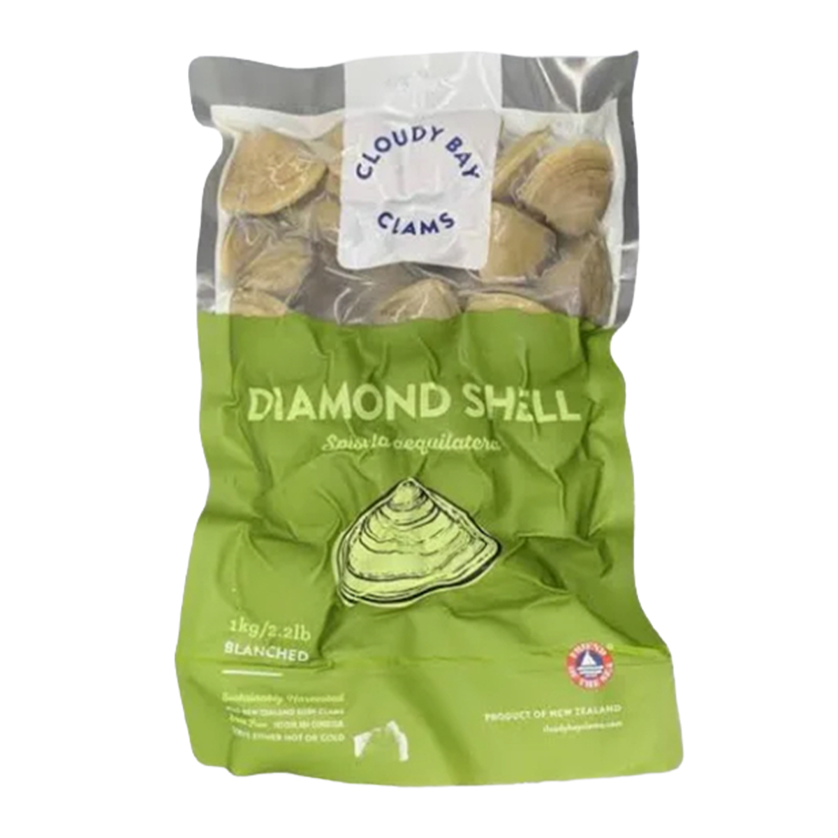 Fish in the Family Cloudy Bay Clams Min 500g