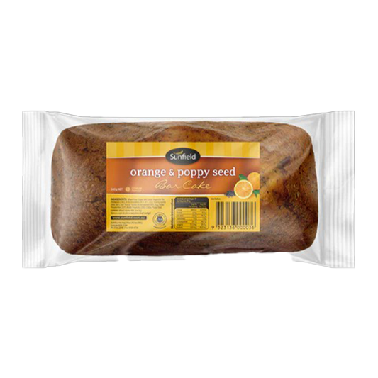 Sunfield Orange & Poppy Seed Cake 500g