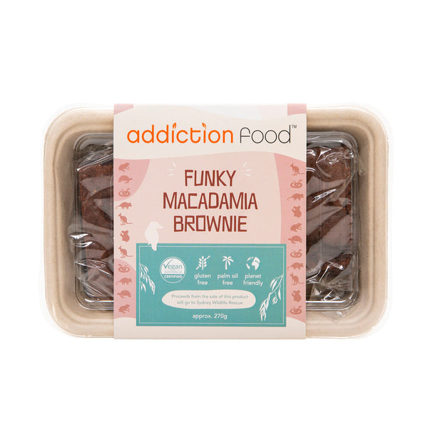 Addiction Food Funky Macadamia Brownie 250g
