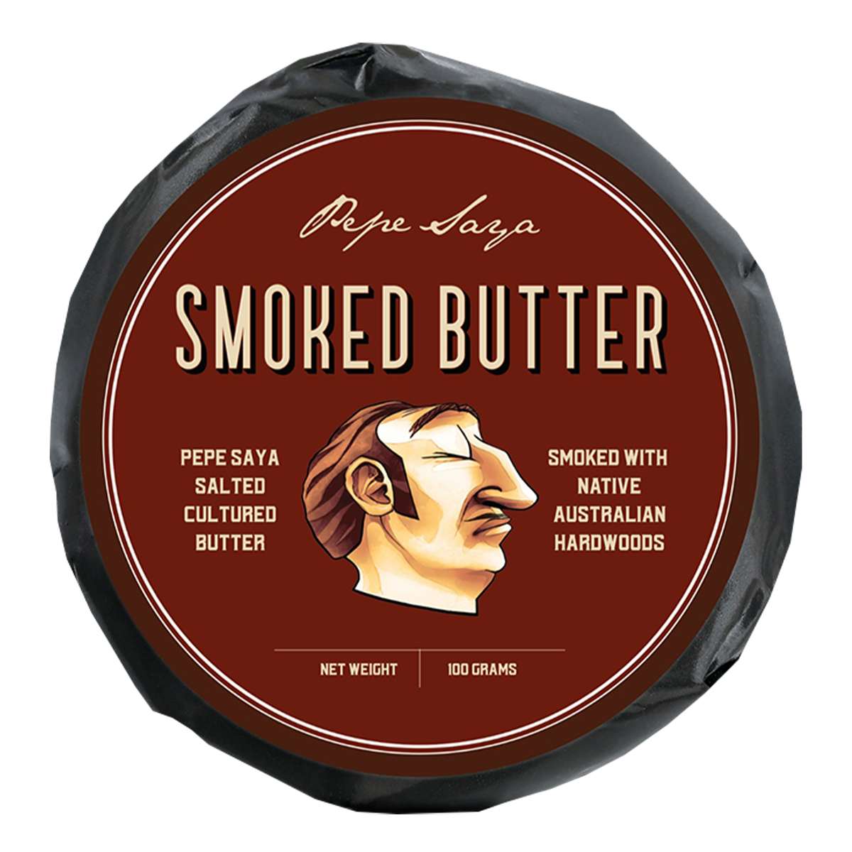 Pepe Saya Australian Cultured Smoked Butter 100g