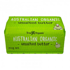 True Organics Unsalted Butter 250g