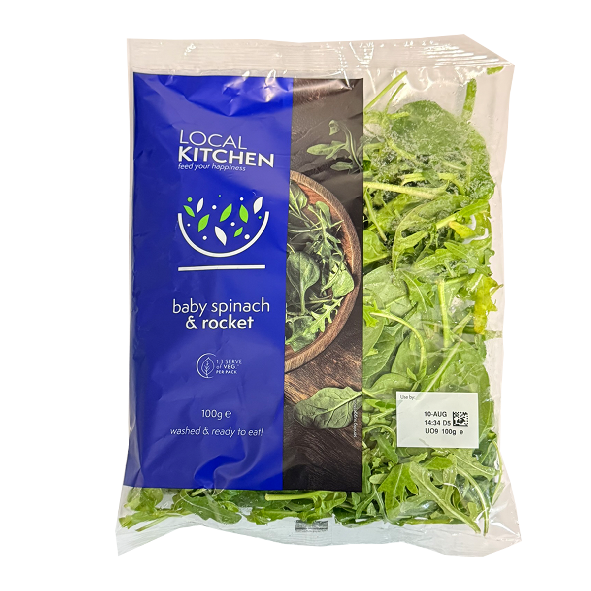 Local Kitchen Rocket and Spinach 100g