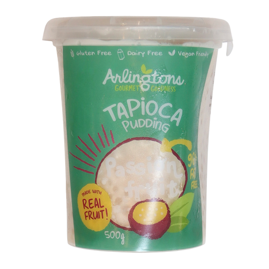 Arlingtons Tapioca Pudding Passionfruit 500g