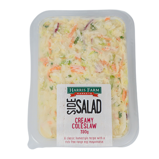 Harris Farm Side Salad Creamy Coleslaw 350g