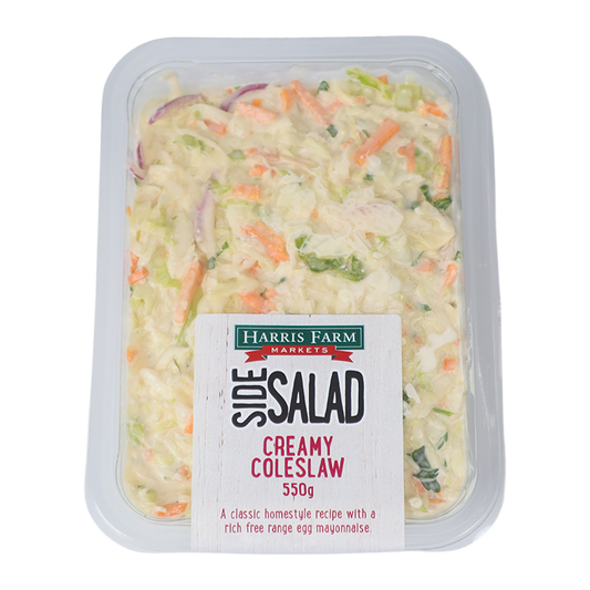 Harris Farm Side Salad Creamy Coleslaw 550g