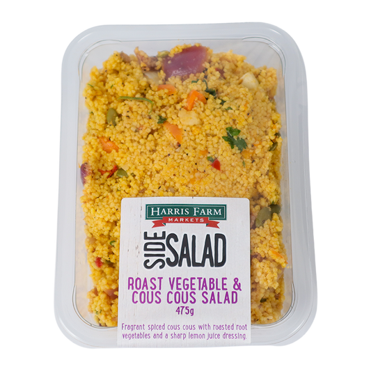 Harris Farm Side Salad Roast Vegetable and Cous Cous Salad 475g